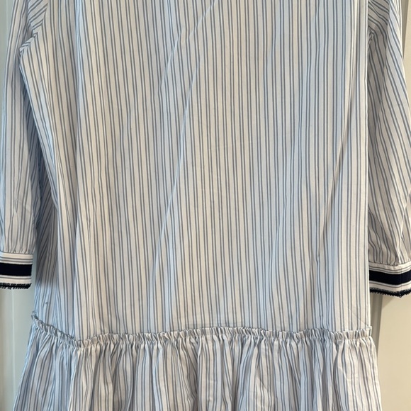 Tuckernuck Grosgrain Trim Oxford Stripe Bouvier Dress - Picture 14 of 16